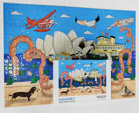 1000 Piece Jigsaw Puzzles: Squidney