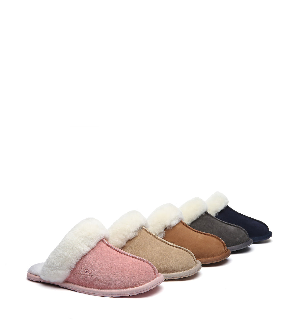 UGG BOOTS AUSTRALIA Australian Shepherd Unisex Sheepskin Slipper Rosa