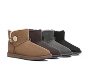 UGG BOOTLIA Australian Shepherd Ladies Water Resistant Mini ButtonS AUSTRA