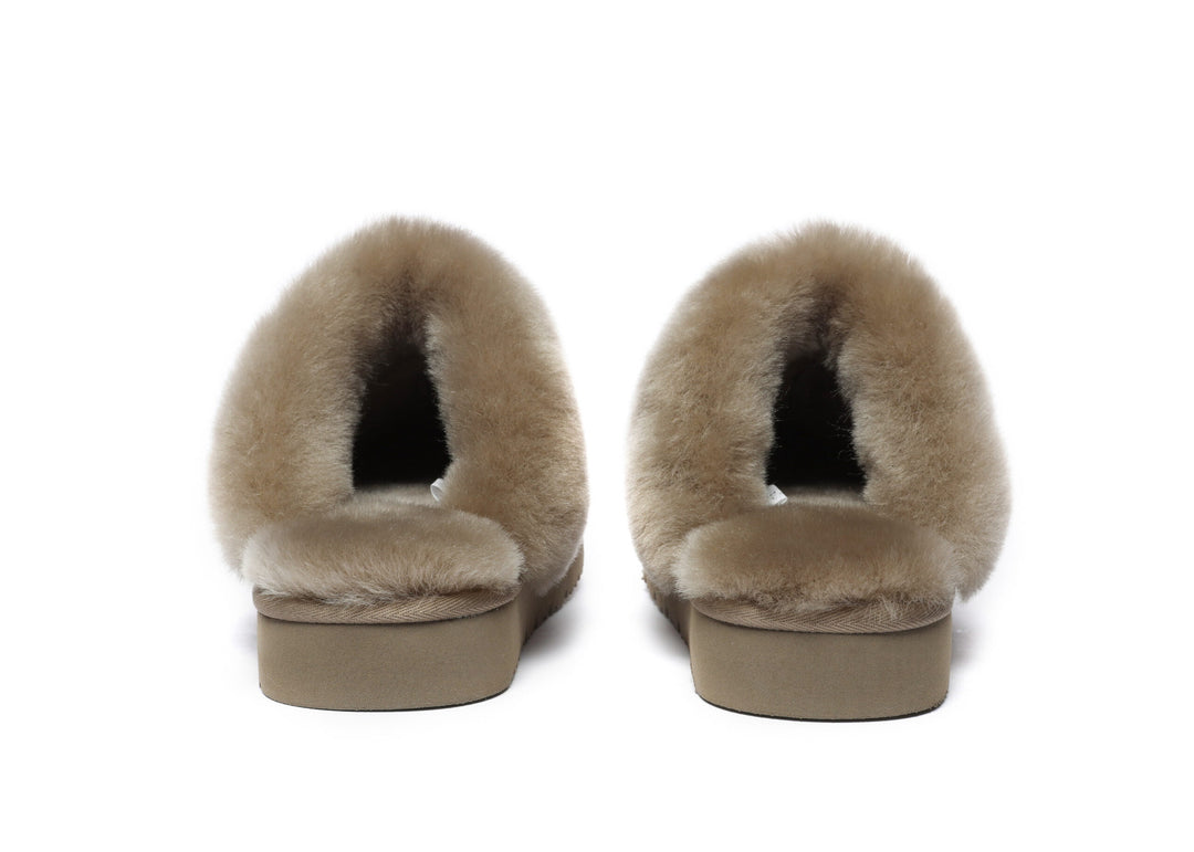 UGG BOOTS AUSTRALIA Australian Shepherd Women Sheepskin Muffin Slipper Special AS2051