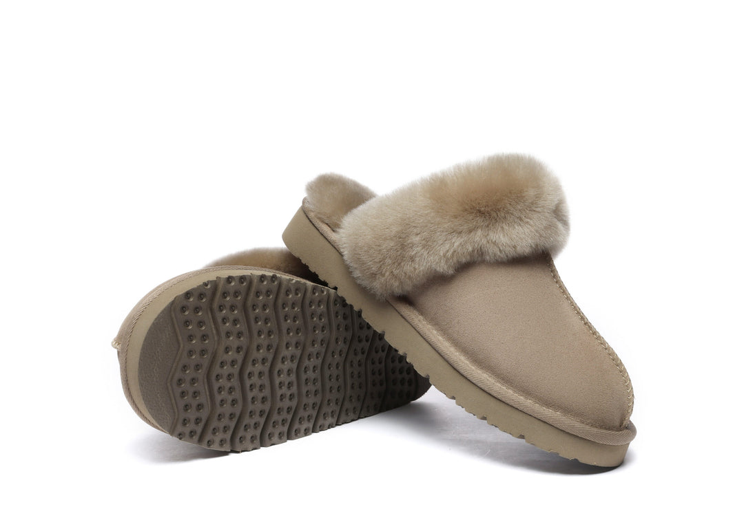 UGG BOOTS AUSTRALIA Australian Shepherd Women Sheepskin Muffin Slipper Special AS2051