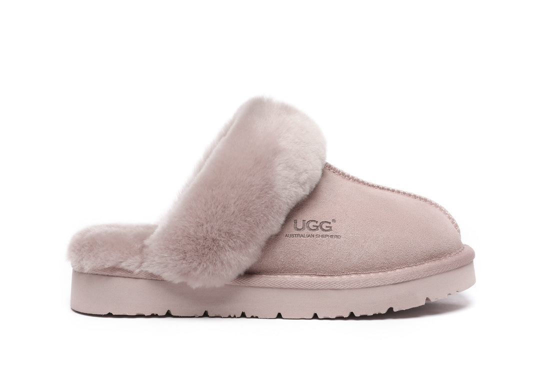 UGG BOOTS AUSTRALIA Australian Shepherd Women Sheepskin Muffin Slipper Special AS2051