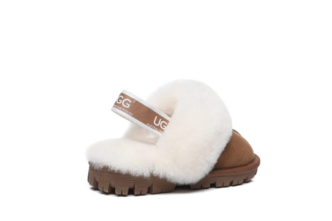 UGG BOOTS AUSTRALIA Australian Shepherd Women Sheepskin Kids Waffle Plus AS2043K