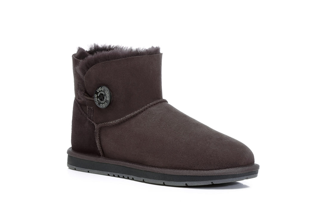 UGG BOOTLIA Australian Shepherd Ladies Water Resistant Mini ButtonS AUSTRA