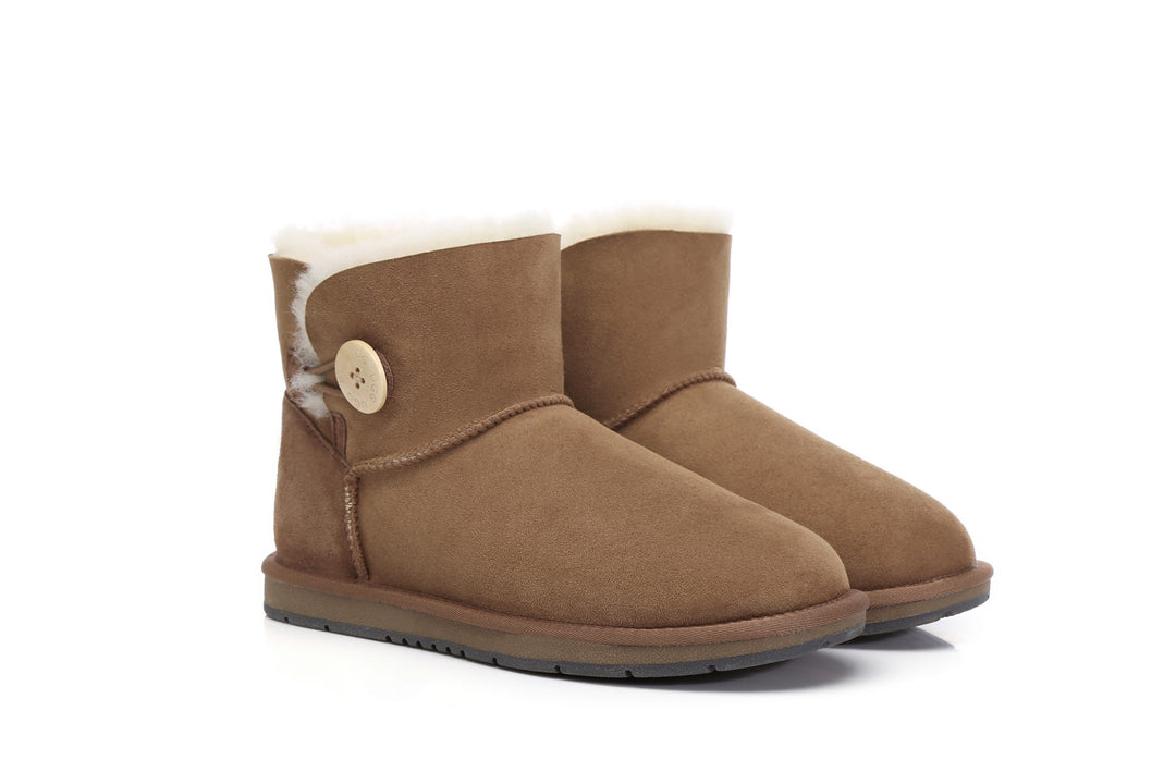 UGG BOOTLIA Australian Shepherd Ladies Water Resistant Mini ButtonS AUSTRA