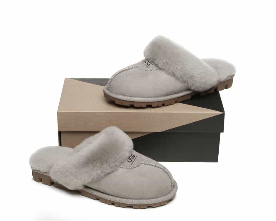 UGG BOOTS AUSTRALIA Australian Shepherd Women Sheepskin Waffle Slipper