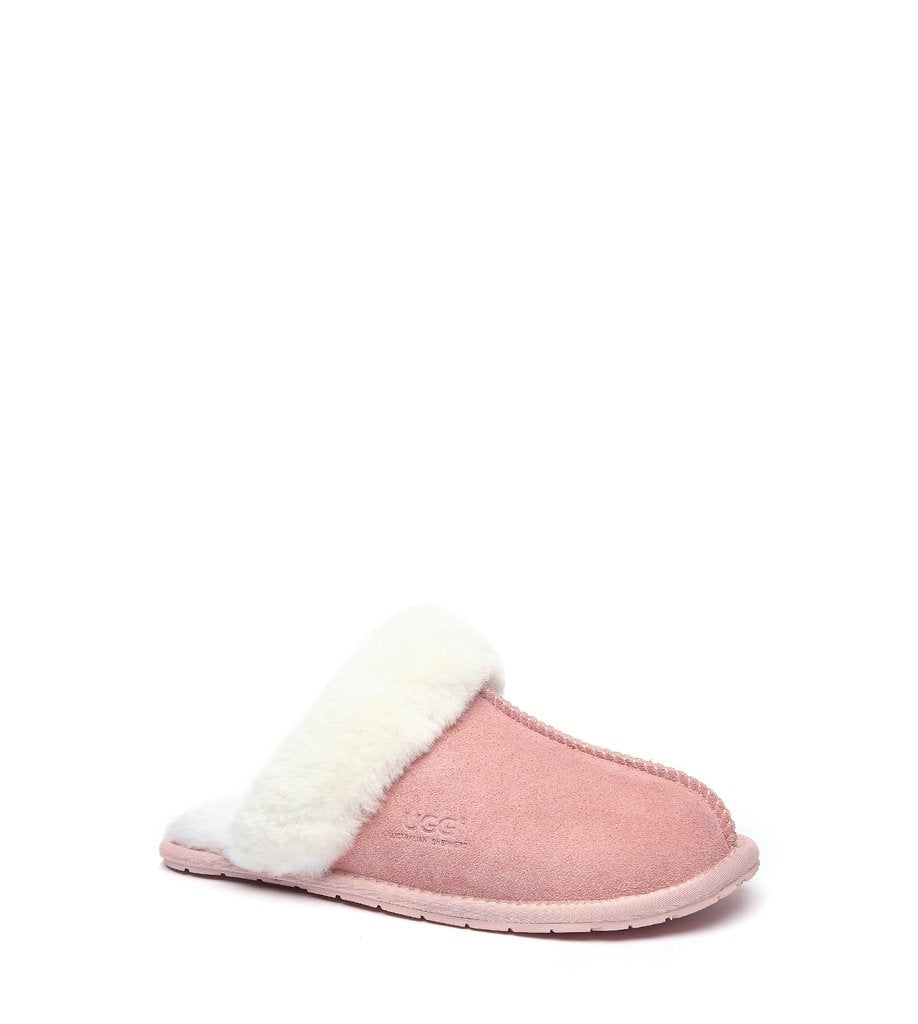 UGG BOOTS AUSTRALIA Australian Shepherd Unisex Sheepskin Slipper Rosa