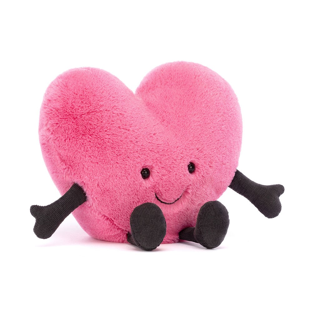 JELLYCAT Jellycat Amuseables Pink Heart Large