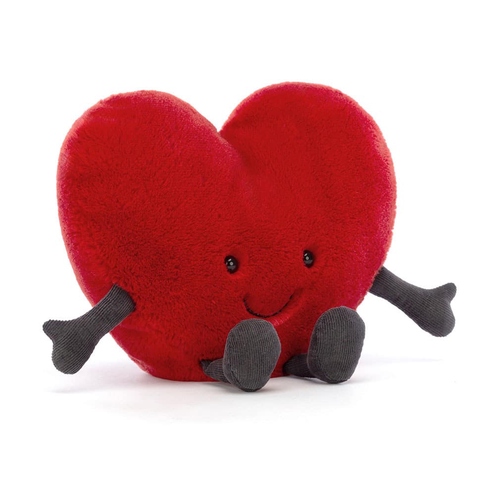 JELLYCAT Jellycat Amuseables Red Heart Large