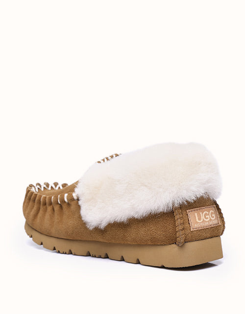 AUSTRALIAN SHEPHERD® Mens Popo Moccasins Big Size