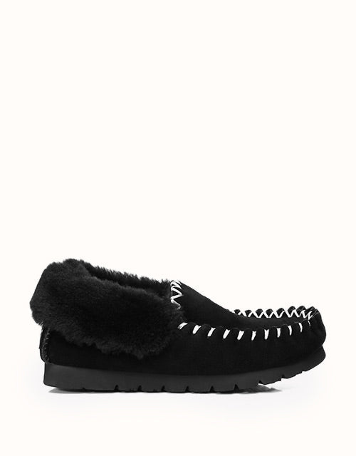 AUSTRALIAN SHEPHERD® Mens Popo Moccasins Big Size
