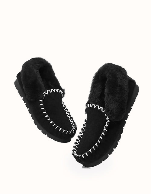 AUSTRALIAN SHEPHERD® Mens Popo Moccasins Big Size