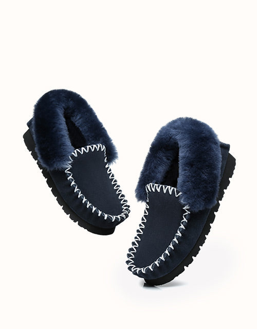 AUSTRALIAN SHEPHERD® Mens Popo Moccasins Big Size