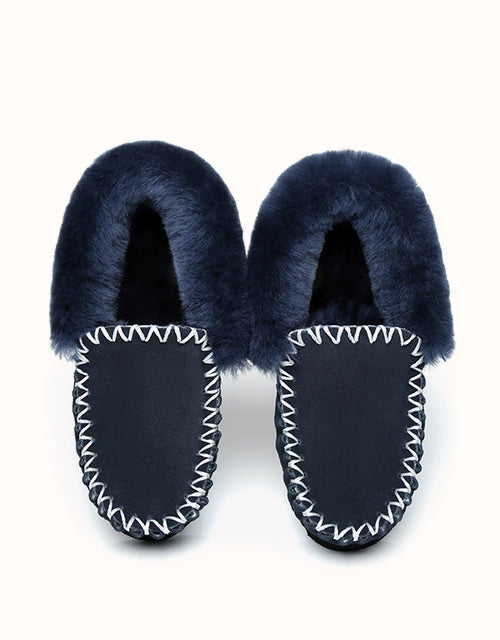 AUSTRALIAN SHEPHERD® Mens Popo Moccasins Big Size