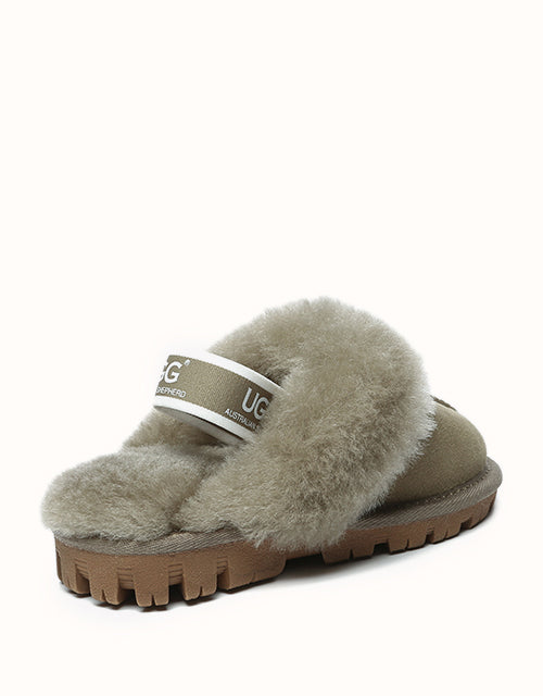 AUSTRALIAN SHEPHERD® Kids Waffle Plus Slippers