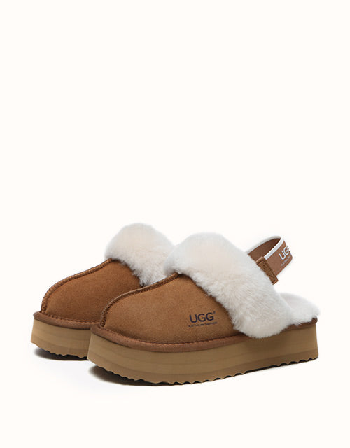 AUSTRALIAN SHEPHERD® Muffin Platform Slippers