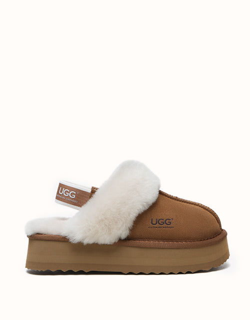 AUSTRALIAN SHEPHERD® Muffin Platform Slippers