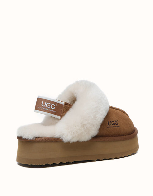 AUSTRALIAN SHEPHERD® Muffin Platform Slippers