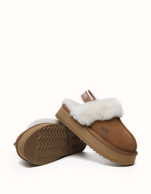 AUSTRALIAN SHEPHERD® Muffin Platform Slippers
