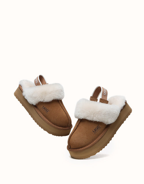 AUSTRALIAN SHEPHERD® Muffin Platform Slippers