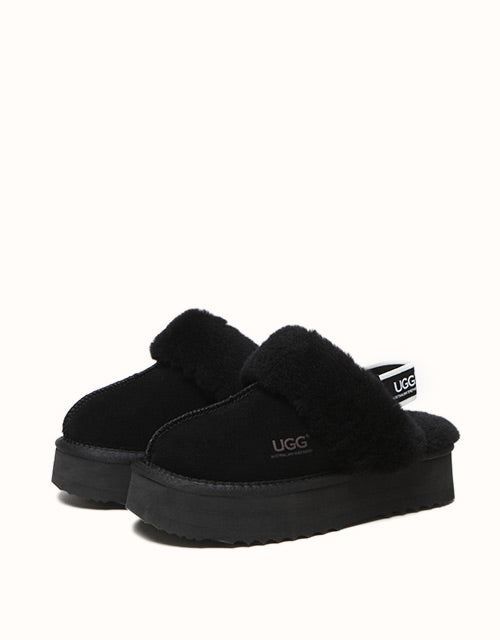 AUSTRALIAN SHEPHERD® Muffin Platform Slippers
