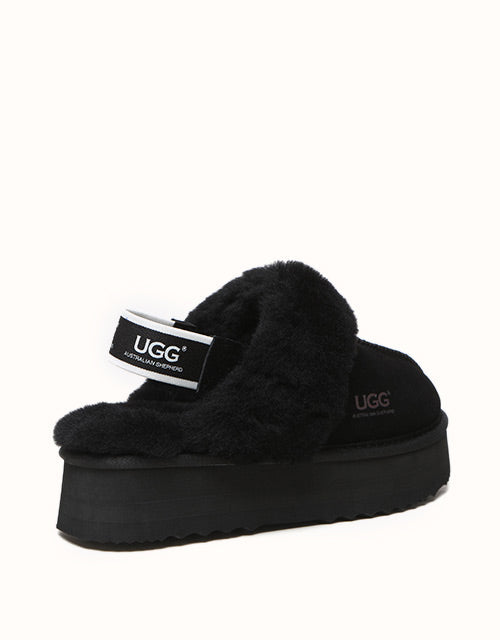 AUSTRALIAN SHEPHERD® Muffin Platform Slippers