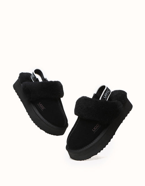 AUSTRALIAN SHEPHERD® Muffin Platform Slippers