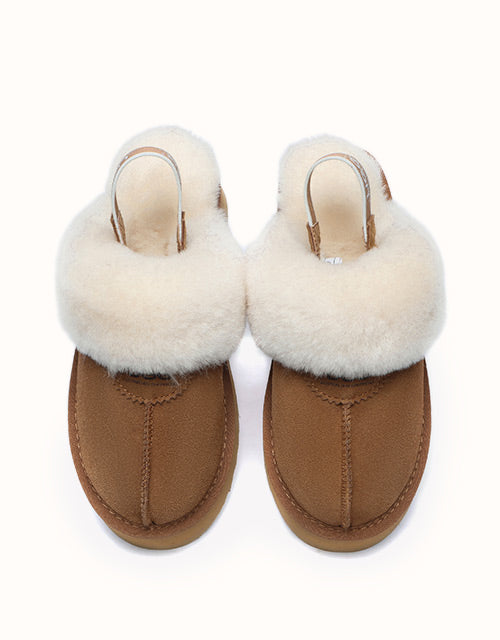 AUSTRALIAN SHEPHERD® Waffle Platform Slippers