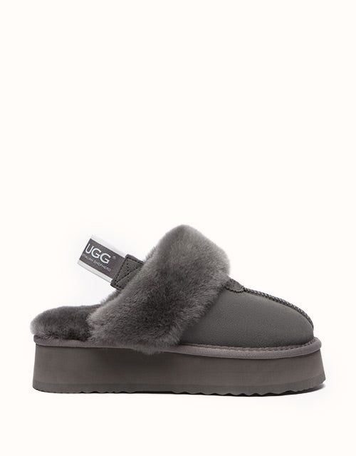 AUSTRALIAN SHEPHERD® Waffle Platform Slippers