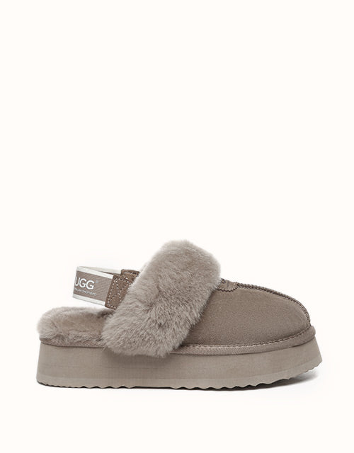 AUSTRALIAN SHEPHERD® Waffle Platform Slippers
