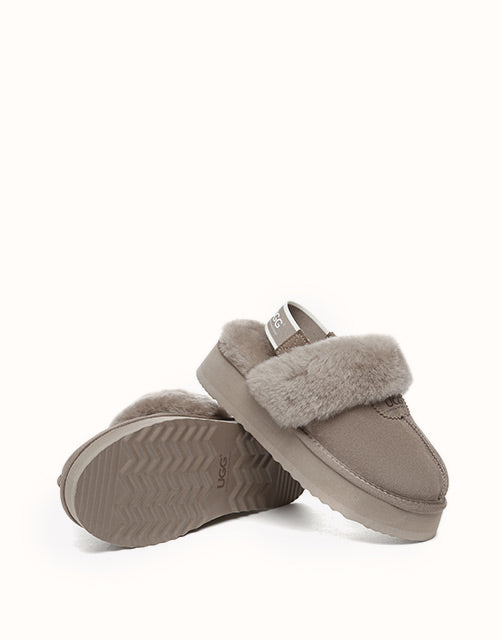 AUSTRALIAN SHEPHERD® Waffle Platform Slippers