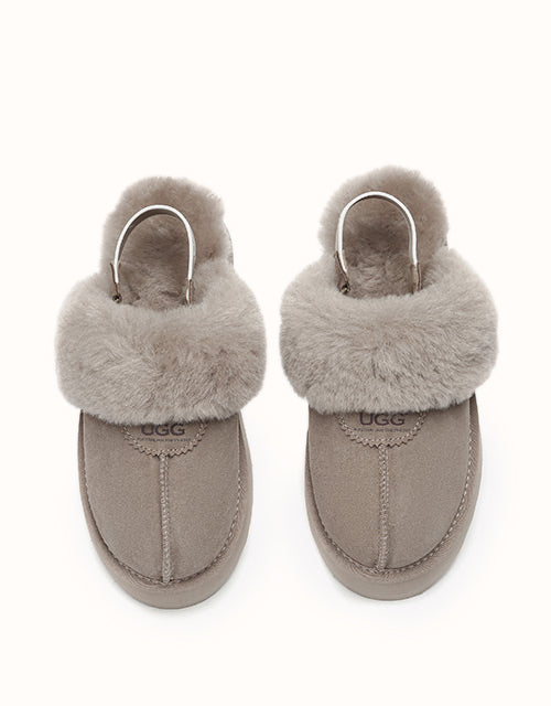 AUSTRALIAN SHEPHERD® Waffle Platform Slippers