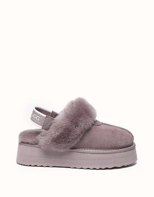 AUSTRALIAN SHEPHERD® Waffle Platform Slippers