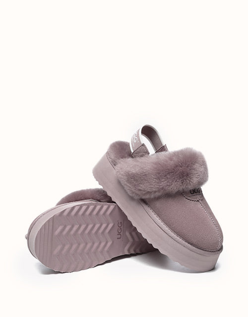 AUSTRALIAN SHEPHERD® Waffle Platform Slippers