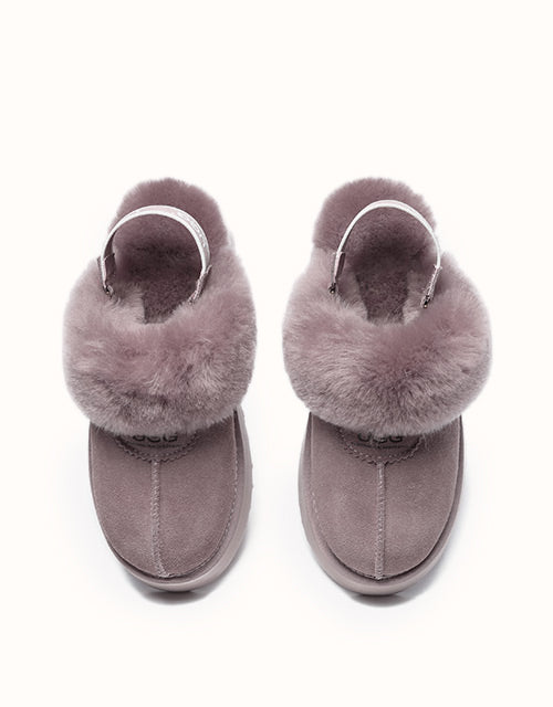 AUSTRALIAN SHEPHERD® Waffle Platform Slippers