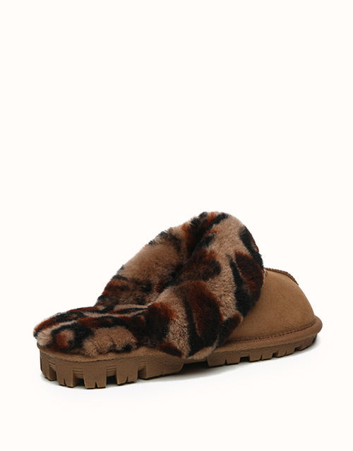 AUSTRALIAN SHEPHERD® Leopard Print Slippers
