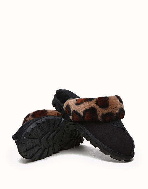 AUSTRALIAN SHEPHERD® Leopard Print Slippers