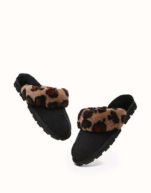 AUSTRALIAN SHEPHERD® Leopard Print Slippers
