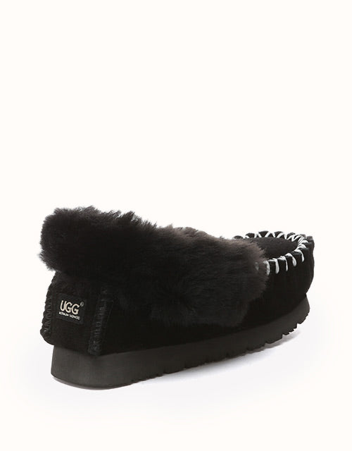 AUSTRALIAN SHEPHERD® Kids Popo Moccasins