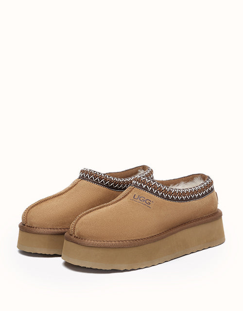 AUSTRALIAN SHEPHERD® Hippie Platform Slippers