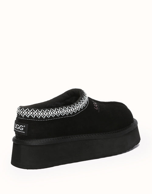 AUSTRALIAN SHEPHERD® Hippie Platform Slippers