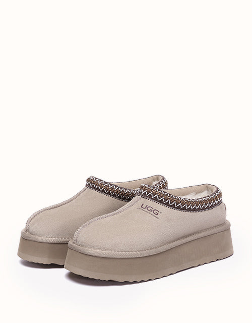 AUSTRALIAN SHEPHERD® Hippie Platform Slippers