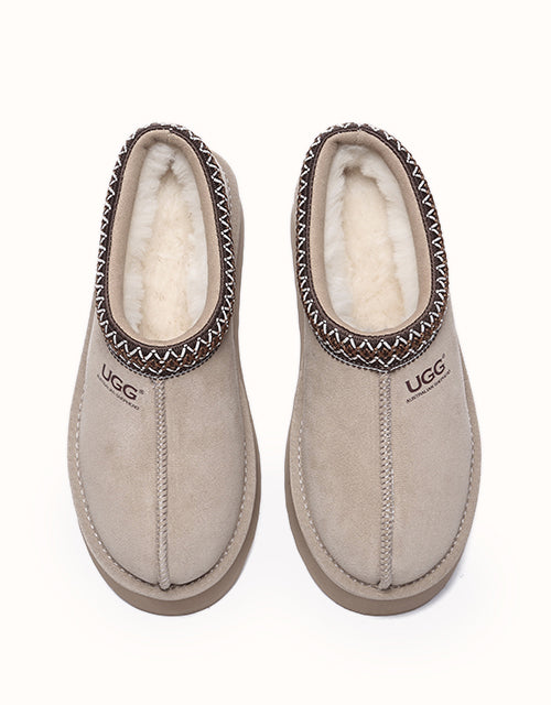 AUSTRALIAN SHEPHERD® Hippie Platform Slippers
