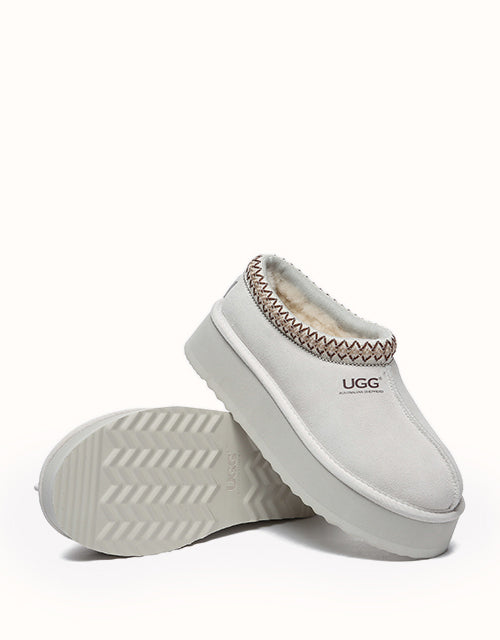 AUSTRALIAN SHEPHERD® Hippie Platform Slippers