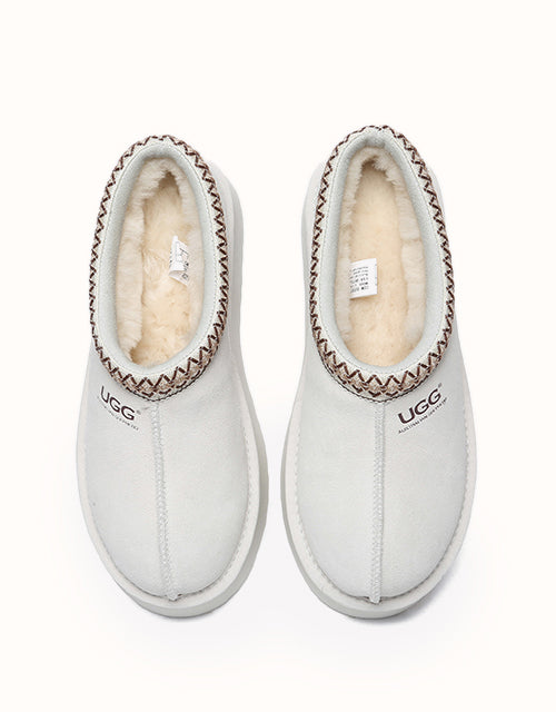 AUSTRALIAN SHEPHERD® Hippie Platform Slippers