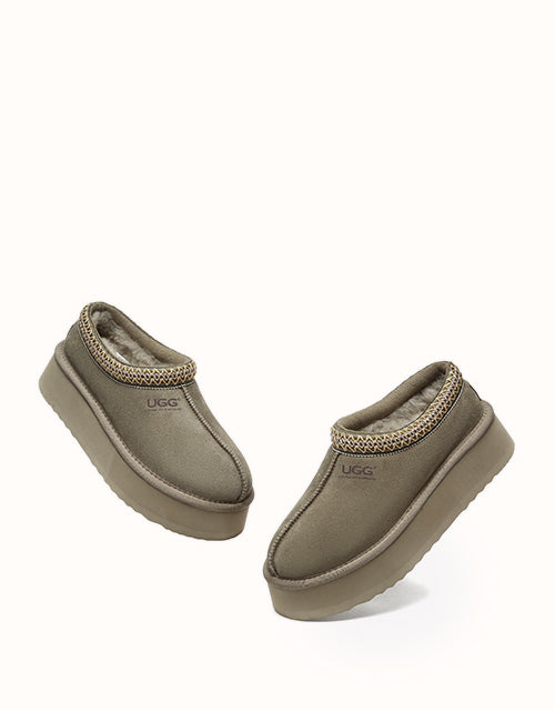 AUSTRALIAN SHEPHERD® Hippie Platform Slippers