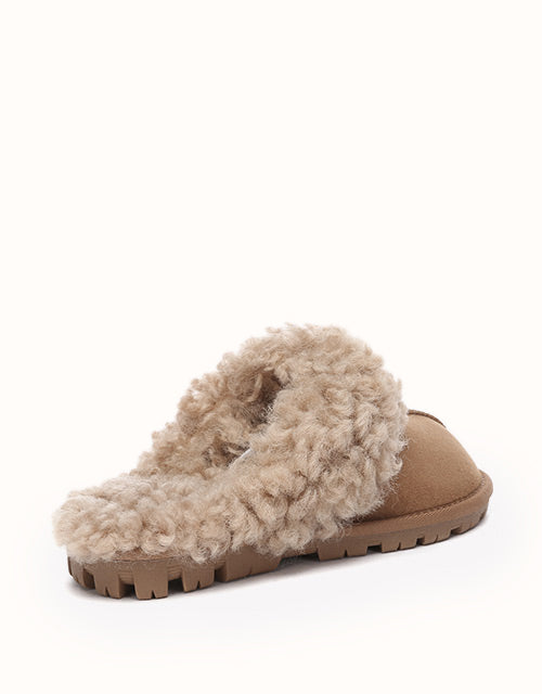 AUSTRALIAN SHEPHERD® Waffle Curly Slippers