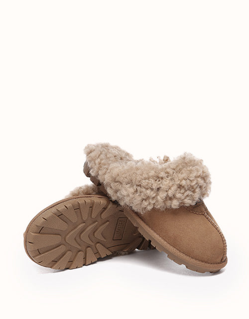 AUSTRALIAN SHEPHERD® Waffle Curly Slippers