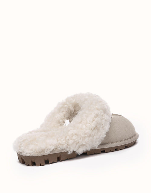 AUSTRALIAN SHEPHERD® Waffle Curly Slippers