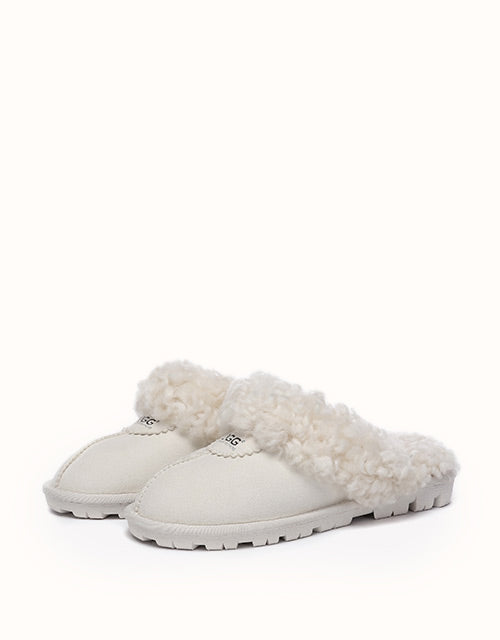 AUSTRALIAN SHEPHERD® Waffle Curly Slippers